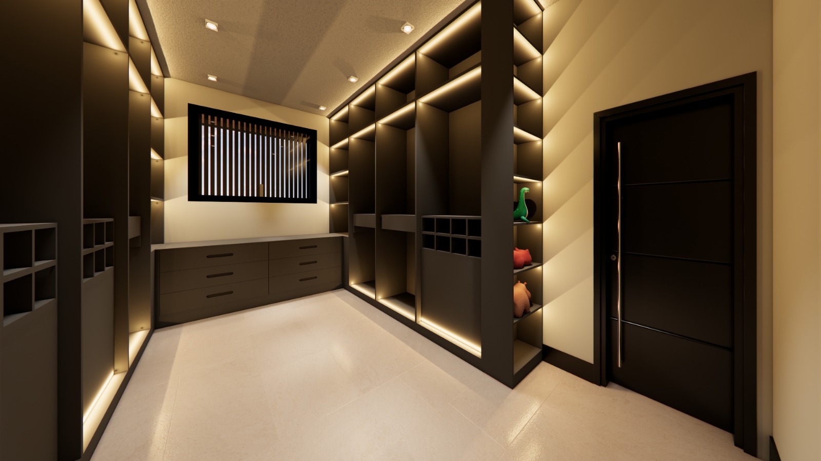 Residência Embu - Closet 2 (interior)