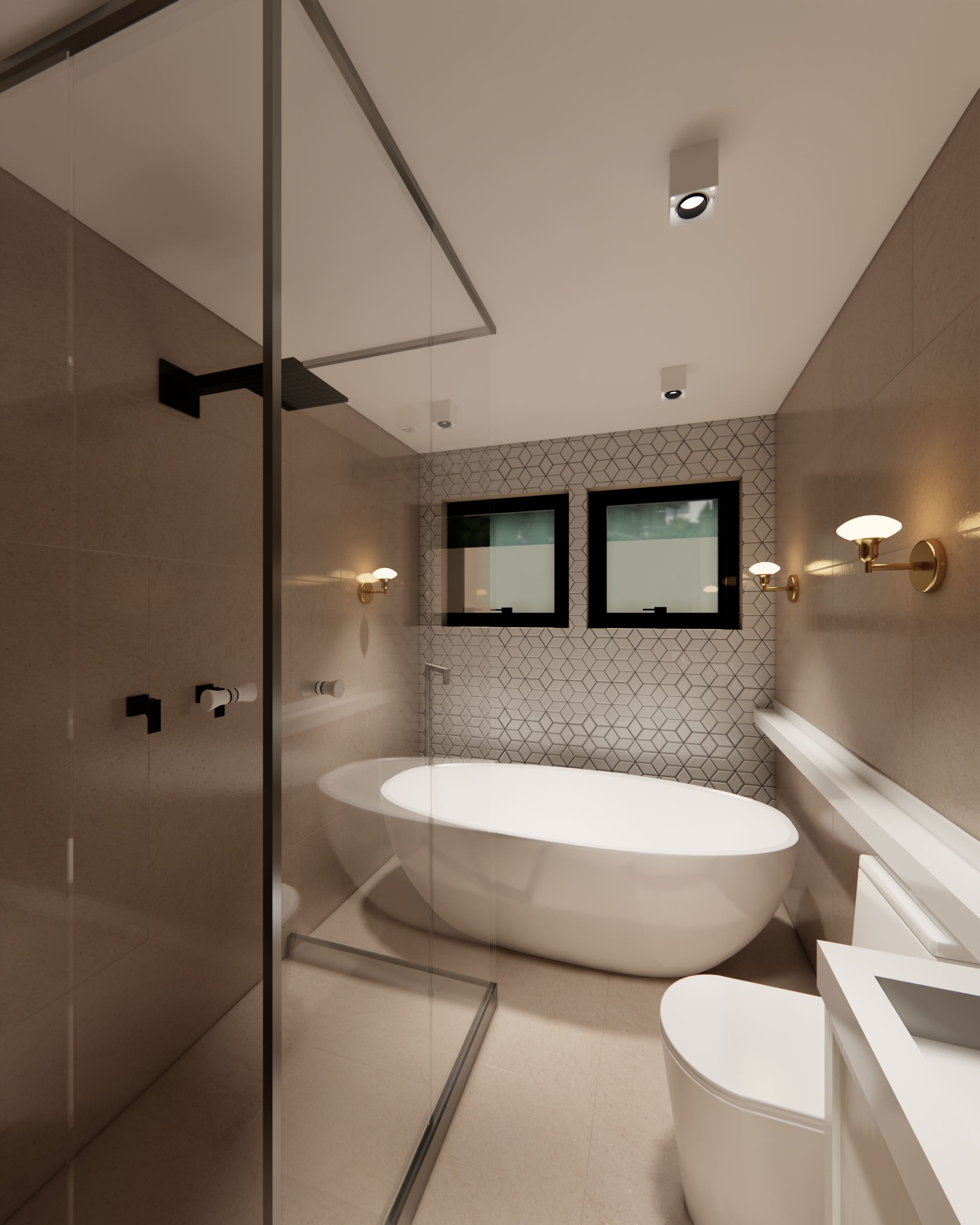 Residência LF - Banheiro (interior)