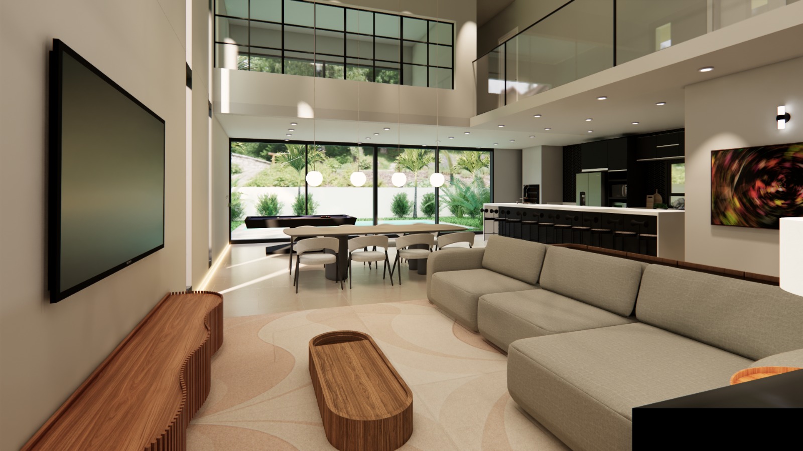 Residência Maxximo Construtora - Cozinha Jantar (interior)