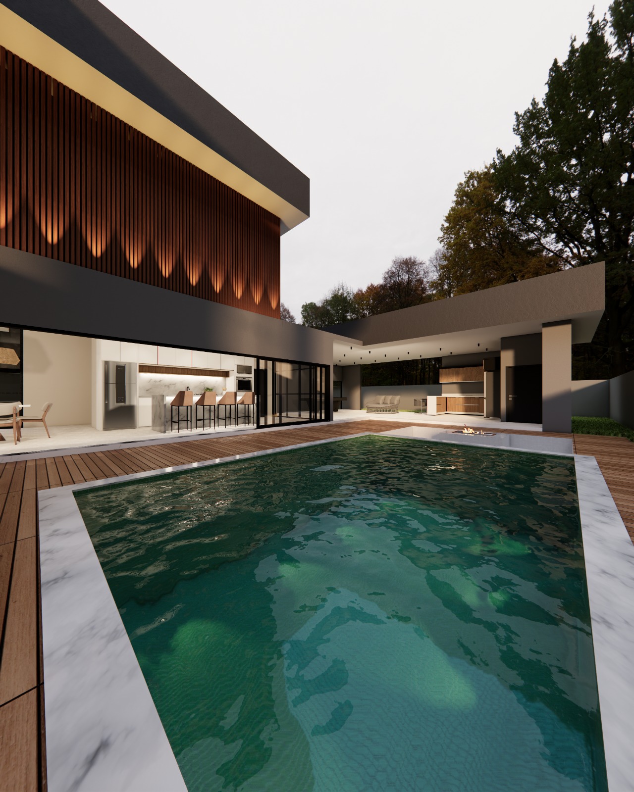 Residência SPII - Piscina (exterior)