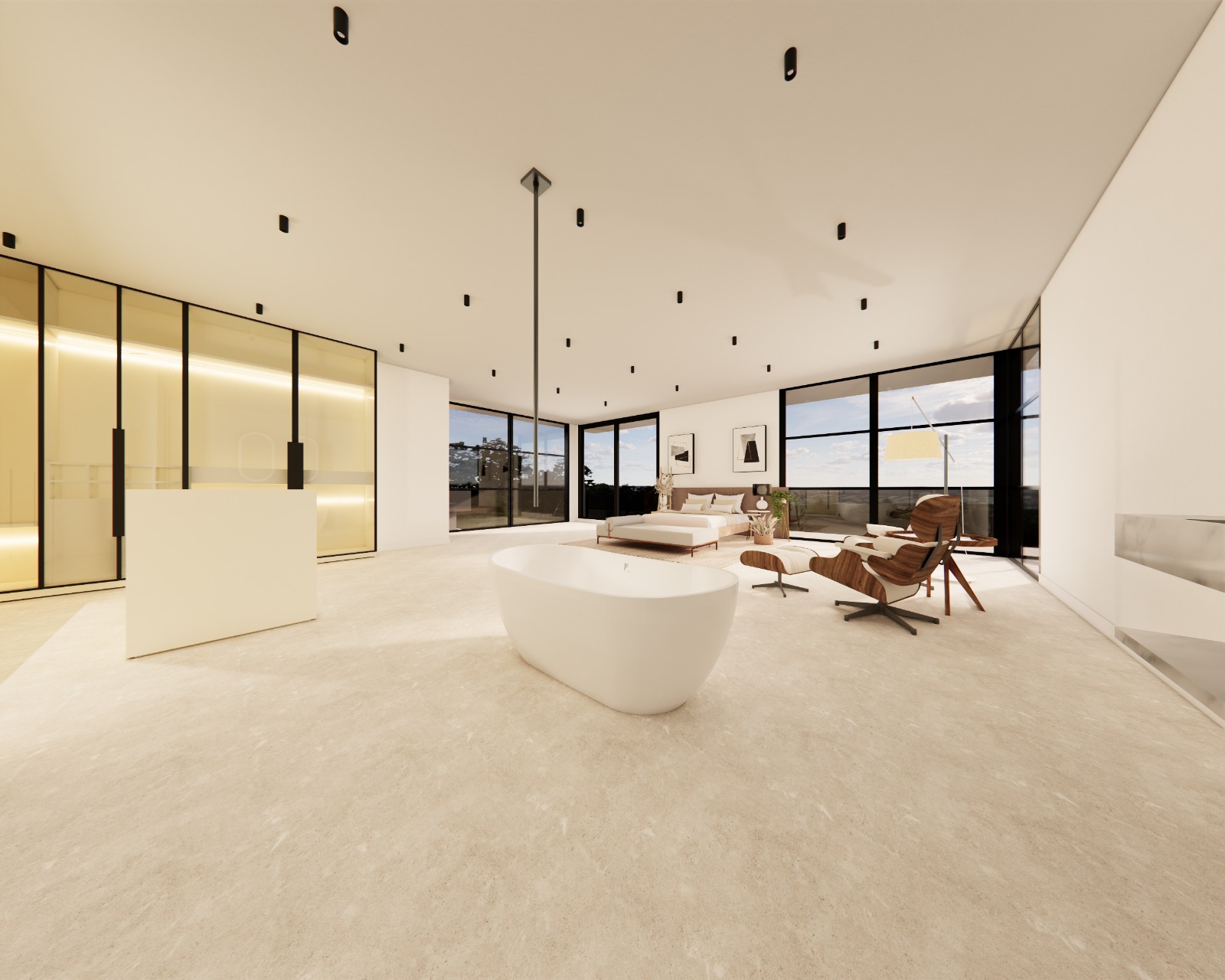 Residência SPII - Suíte Máster (interior)