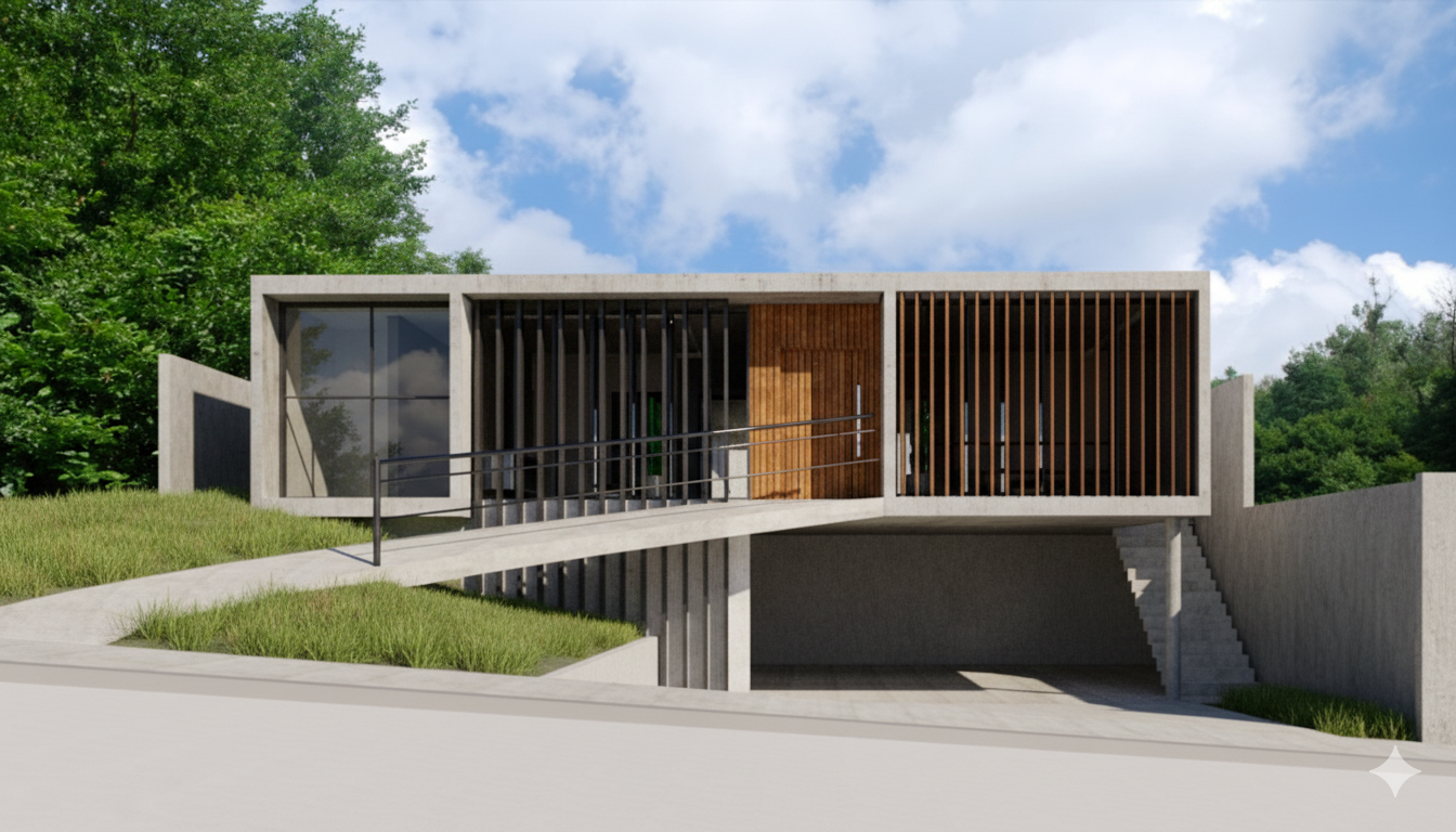 Residência Zulay - Fachada 2 (exterior)