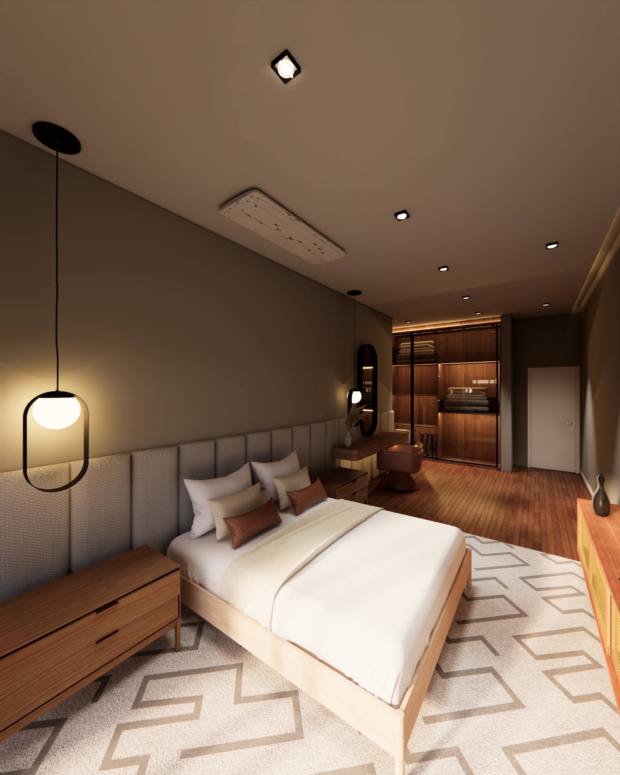 Residência Vintage Zulay - Dormitório Casal 2 (interior)