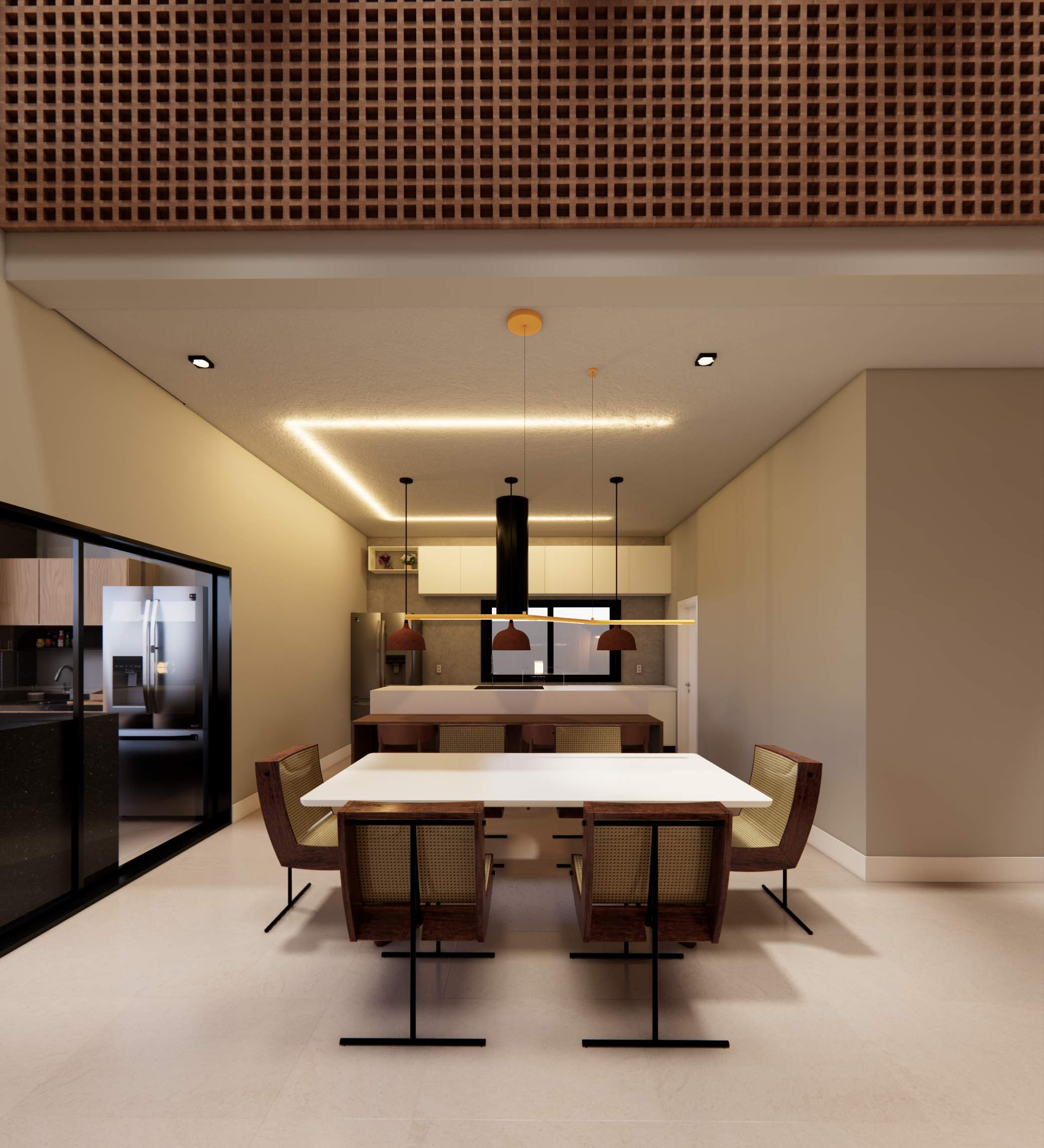 Residência Vintage Zulay - Jantar Cozinha (interior)