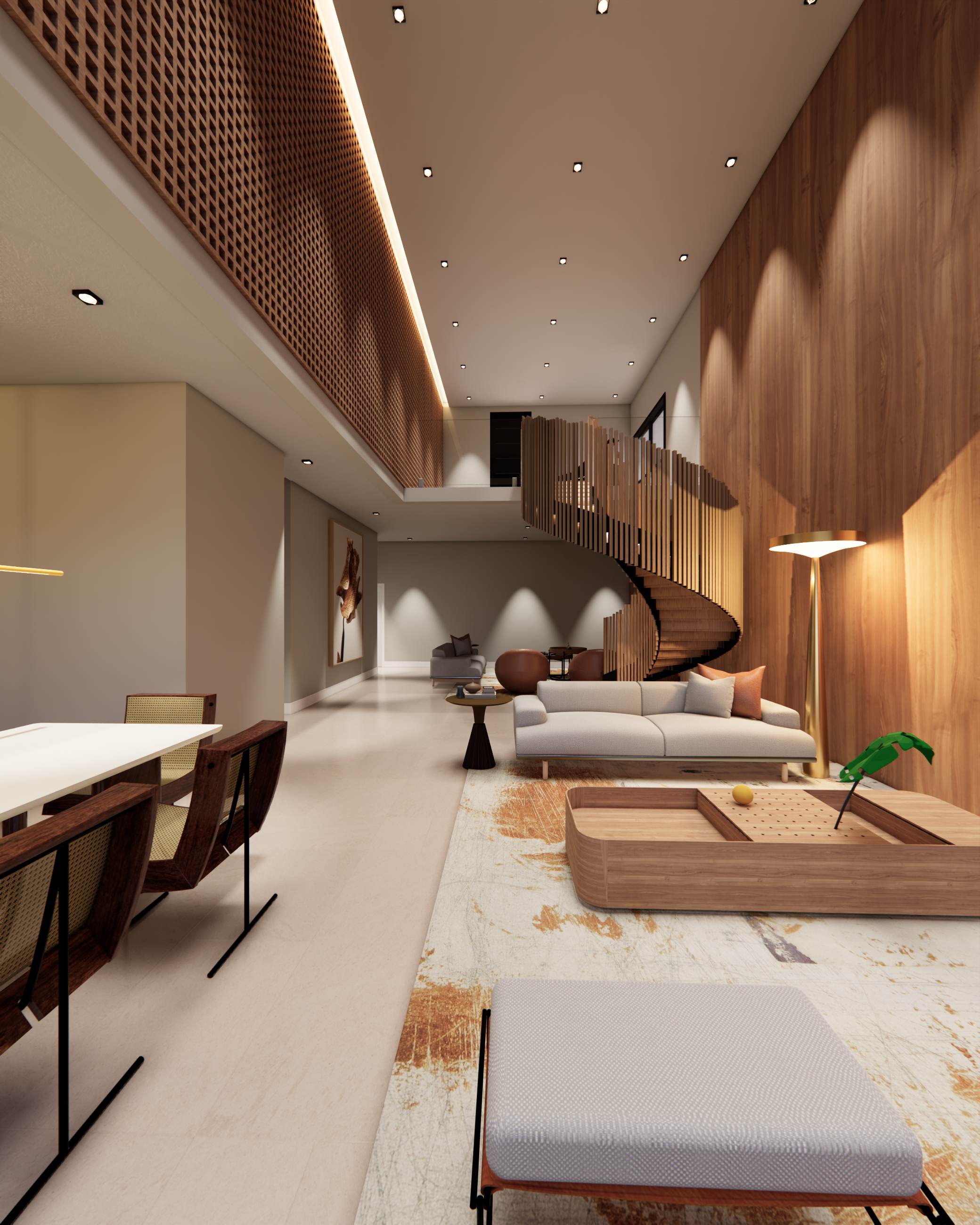 Residência Vintage Zulay - Living TV (interior)